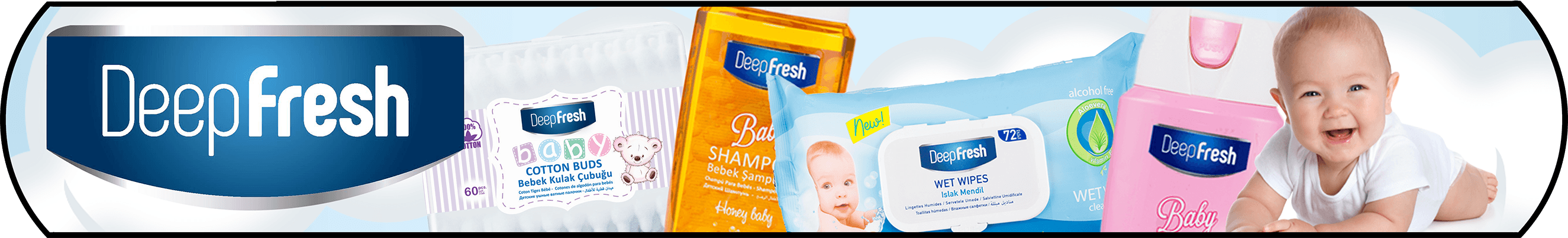 Deep Fresh Baby Care Banner